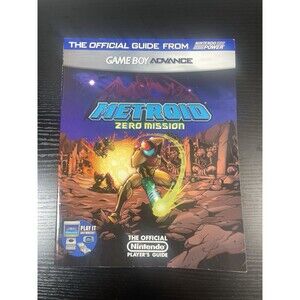 Metroid Zero Mission Nintendo Power GBA Gameboy Advance Strategy Guide